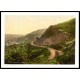 Malvern Ivy Scar Rock England, A New Print Of an English Photochrom Image