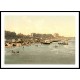 Margate Beach and ladies bathing place England, A New Print Of an English Photochrom Image