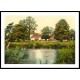 Monmouth Dixton Ferry and Church England, A New Print Of an English Photochrom Image