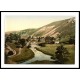 Monsal Dale I Derbyshire England, A New Print Of an English Photochrom Image