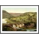 Monsal Dale II Derbyshire England, A New Print Of an English Photochrom Image