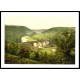 Monsal Dale III Derbyshire England, A New Print Of an English Photochrom Image