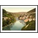 Monsal Dale Water come Jolly Derbyshire England, A New Print Of an English Photochrom Image