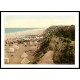 Mundsley On Sea Sands East England, A New Print Of an English Photochrom Image