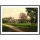 Newstead Abbey Notts England, A New Print Of an English Photochrom Image