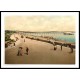 Paignton The pier England, A New Print Of an English Photochrom Image