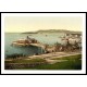 Plymouth The Pier with Drakes Island England, A New Print Of an English Photochrom Image