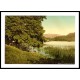 Rydal Water III Lake District England, A New Print Of an English Photochrom Image