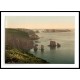 Sark Channel Islands Les Autelets England, A New Print Of an English Photochrom Image