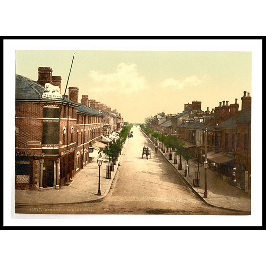 Skegness Lumley Road II England, A New Print Of an English Photochrom Image