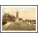 Skegness Tower and parade England, A New Print Of an English Photochrom Image