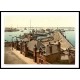 Southampton The pier England, A New Print Of an English Photochrom Image