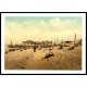 Southsea beach England, A New Print Of an English Photochrom Image