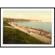 Swanage Beach England, A New Print Of an English Photochrom Image