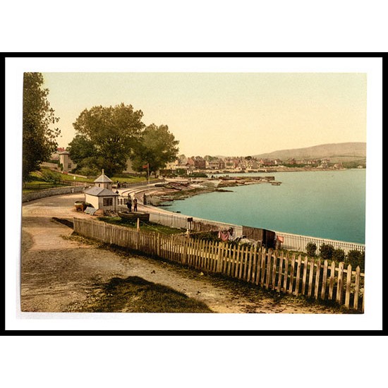 SwanageGeneral view England II, A New Print Of an English Photochrom Image