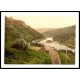 Symonds Yat General view I England, A New Print Of an English Photochrom Image