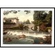 Tavistock Abbey bridge England, A New Print Of an English Photochrom Image