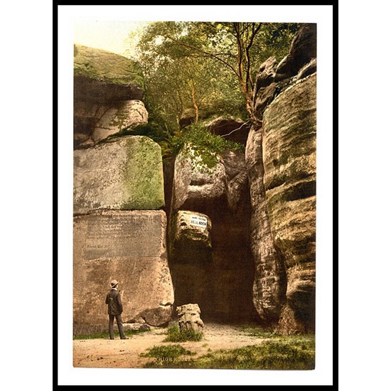 Tunbridge Wells The High Rocks II England, A New Print Of an English Photochrom Image