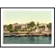 Windermere Bowness boat landing Lake District England, A New Print Of an English Photochrom Image