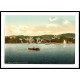 Windermere Bowness from Birch Holm Lake District England, A New Print Of an English Photochrom Image