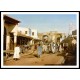 AStreet Kairwan Tunisia A, A New Print Of a Vintage European Street Scene