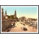 Altstadt Dresden Saxony Germany, A New Print Of a Vintage European Street Scene