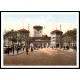 Isar Gate Munich Bavaria Germany, A New Print Of a Vintage European Street Scene