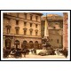 Piazza Di Minerva Rome Italy, A New Print Of a Vintage European Street Scene