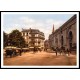 Place De Letablissment Thermal Aix France, A New Print Of a Vintage European Street Scene