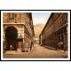 Rue De Boigne Aix France, A New Print Of a Vintage European Street Scene