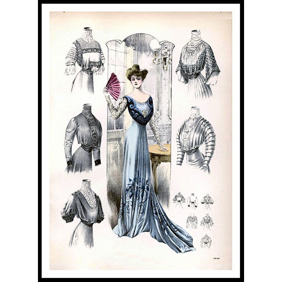 Edwardian Fashion Series 1 - 1, A New Print Of a Fashion Poster