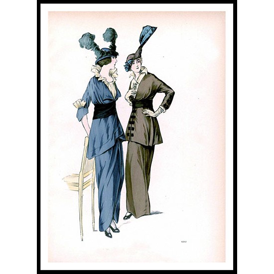 Edwardian Fashion Series 1 - 11, A New Print Of a Fashion Poster