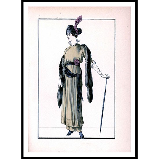 Edwardian Fashion Series 1 - 12, A New Print Of a Fashion Poster