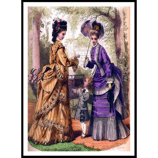 Edwardian Fashion Series 1 - 15, A New Print Of a Fashion Poster