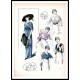 Edwardian Fashion Series 1 - 73, A New Print Of a Fashion Poster