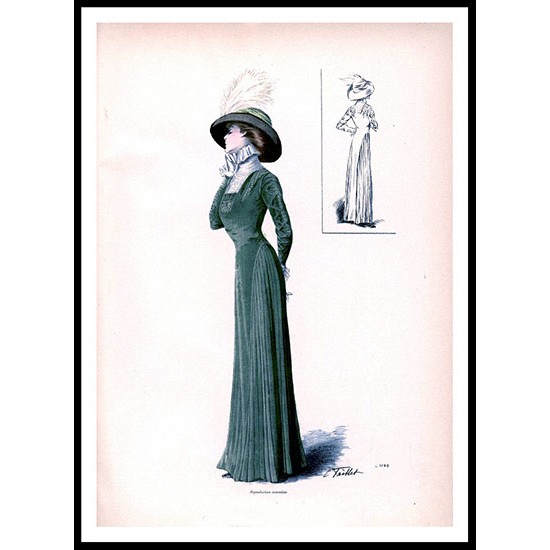 Edwardian Fashion  Series 2 - 36, A New Print Of a Fashion Poster