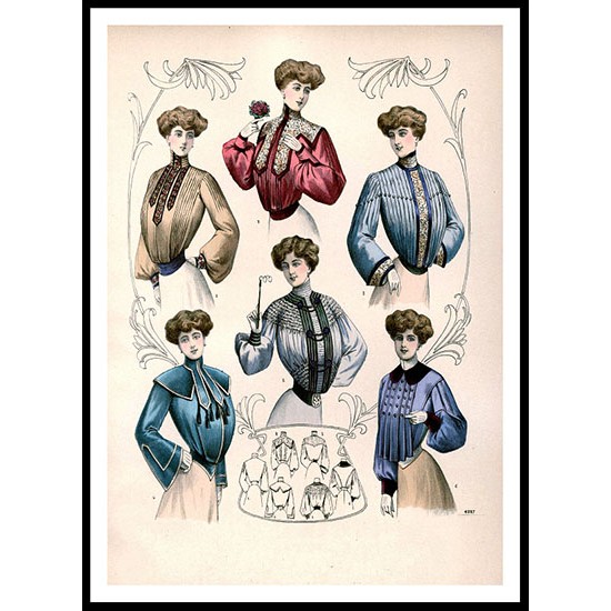 Fashion Series 3 - 47, A New Print Of a Fashion Poster