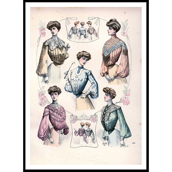 Fashion Series 3 - 55, A New Print Of a Fashion Poster