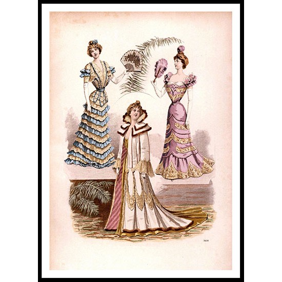 Fashion Series 3 - 57, A New Print Of a Fashion Poster