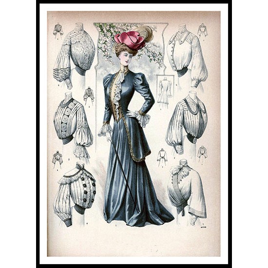 Fashion Series 3 - 62, A New Print Of a Fashion Poster