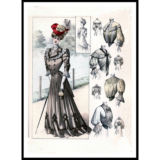 Fashion Series 3 - 64, A New Print Of a Fashion Poster