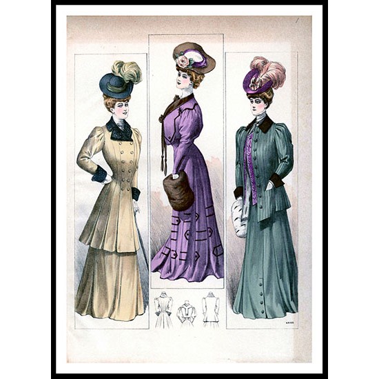 Fashion Series 3 - 65, A New Print Of a Fashion Poster