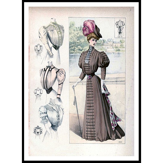 Fashion Series 3 - 71, A New Print Of a Fashion Poster