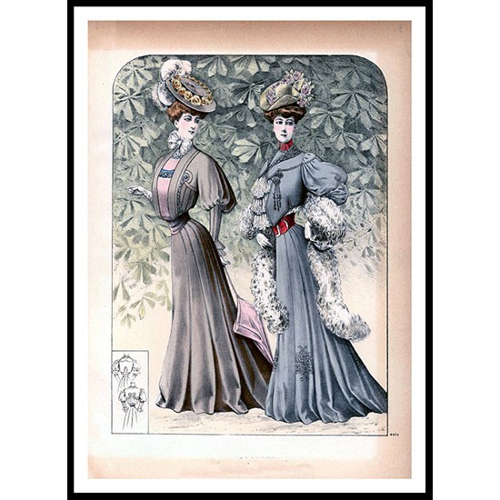 Fashion Series 3 - 73, A New Print Of a Fashion Poster