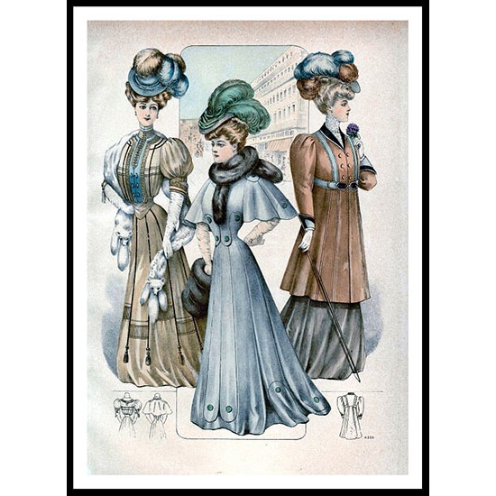 Fashion Series 3 - 78, A New Print Of a Fashion Poster