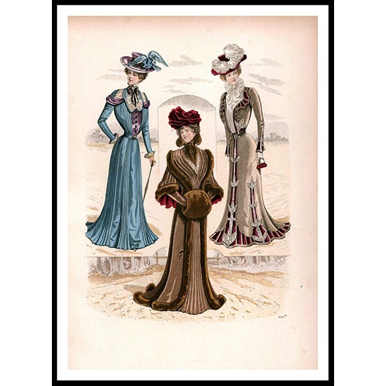 Fashion Series 3 - 79, A New Print Of a Fashion Poster