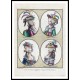 Gallerie Des Modeset Costumes Francais 1785 d, A New Print Of a Fashion Poster