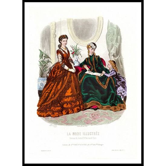 La Mode Illustrée, A New Print Of a Fashion Poster