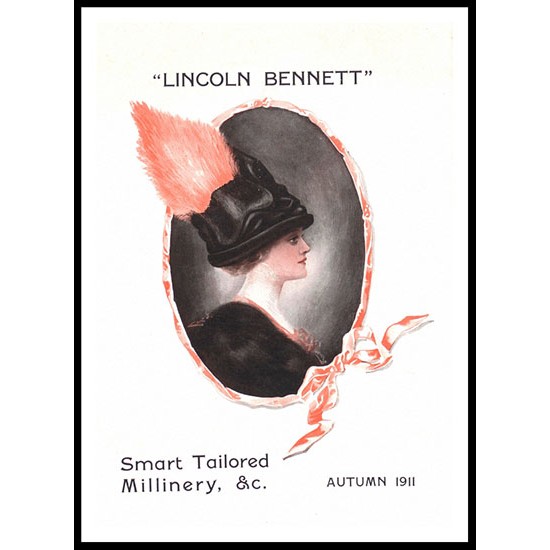 Lincoln Bennett 02, A New Print Of a Fashion Poster