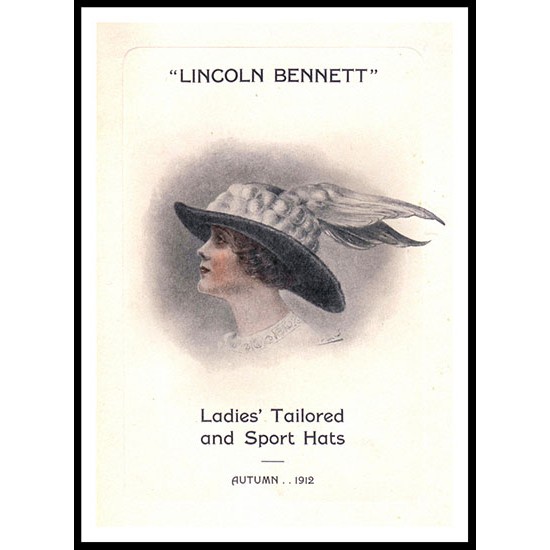 Lincoln Bennett 04, A New Print Of a Fashion Poster